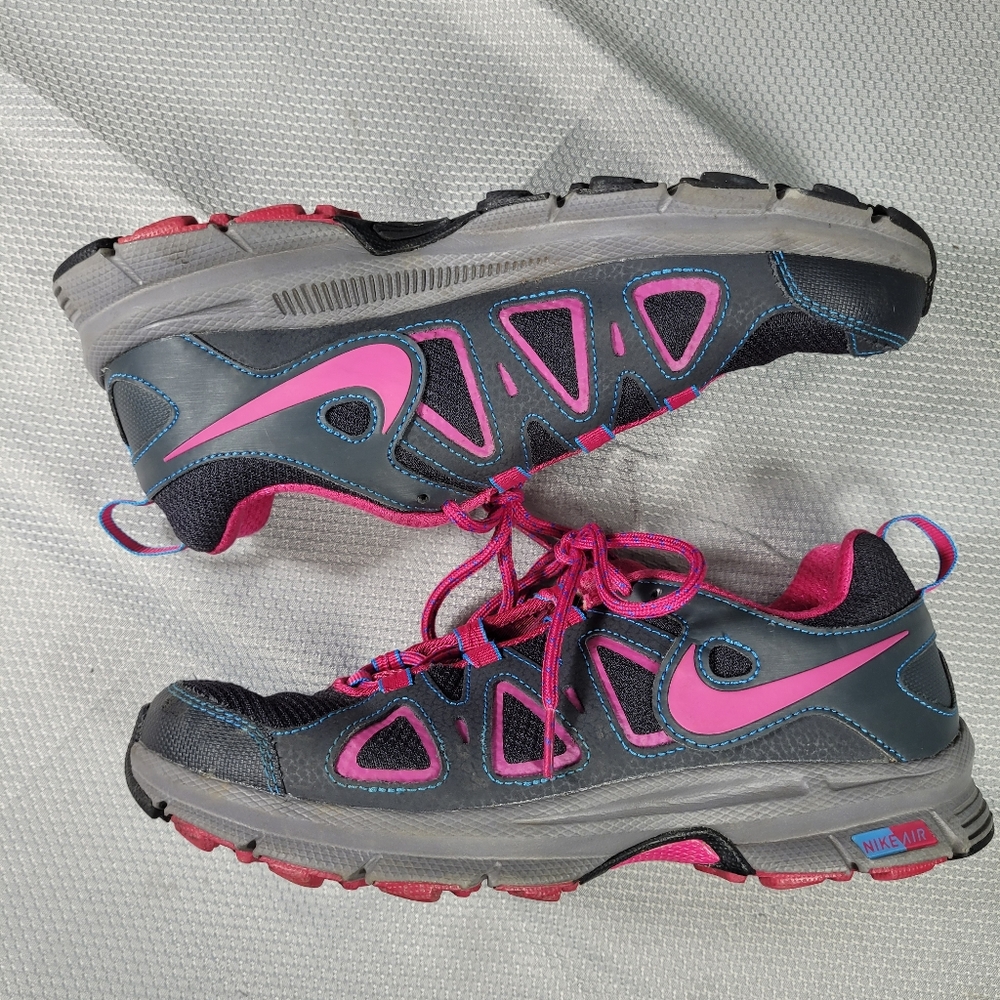 Nike Alvord 10 Women's Trail Running Shoes 512038-005 Grey/Pink Sz 8.5 US.